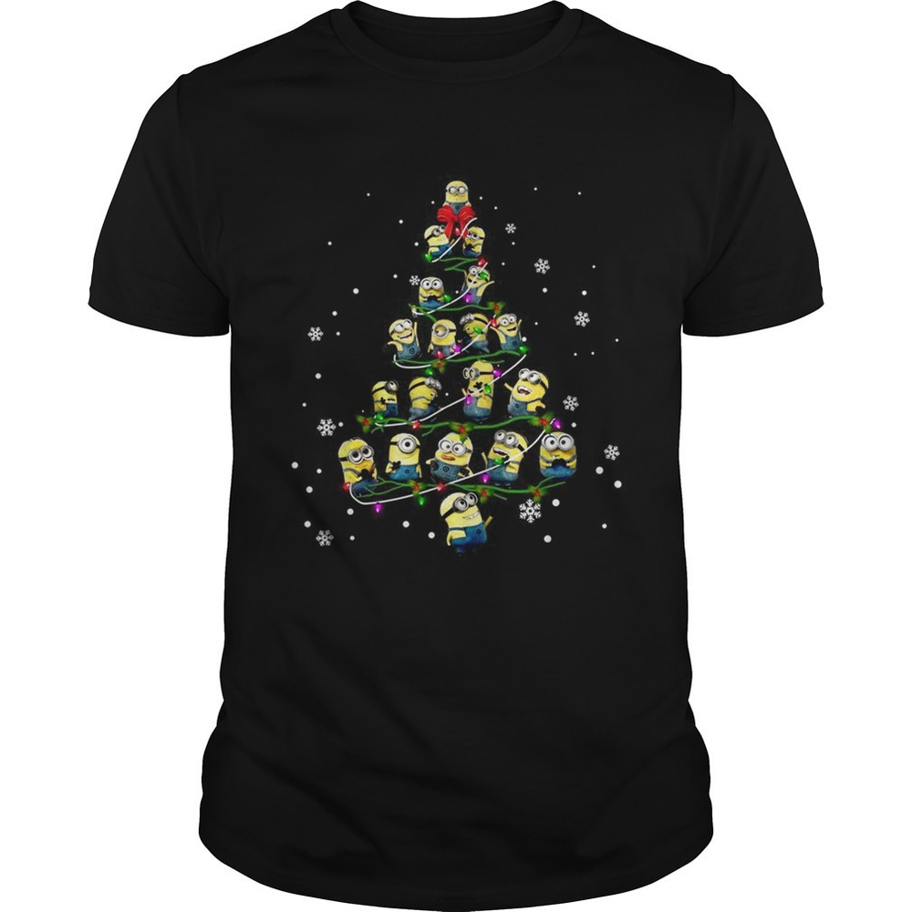 Minion Christmas Tree Shirt